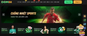 Dom88 – Nhà cái đẳng cấp với trải nghiệm giải trí toàn diện